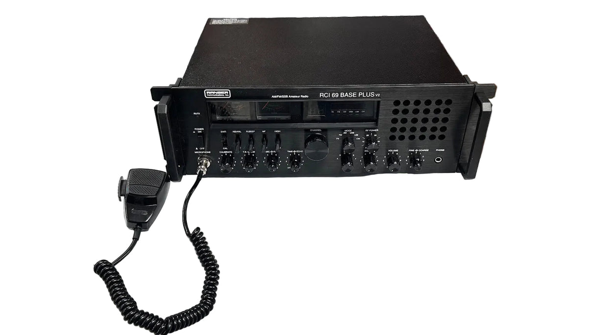 Ranger RCI 69 Base Plus V2 200‑Watt AM/FM/SSB Base Radio with LCD Display Ranger