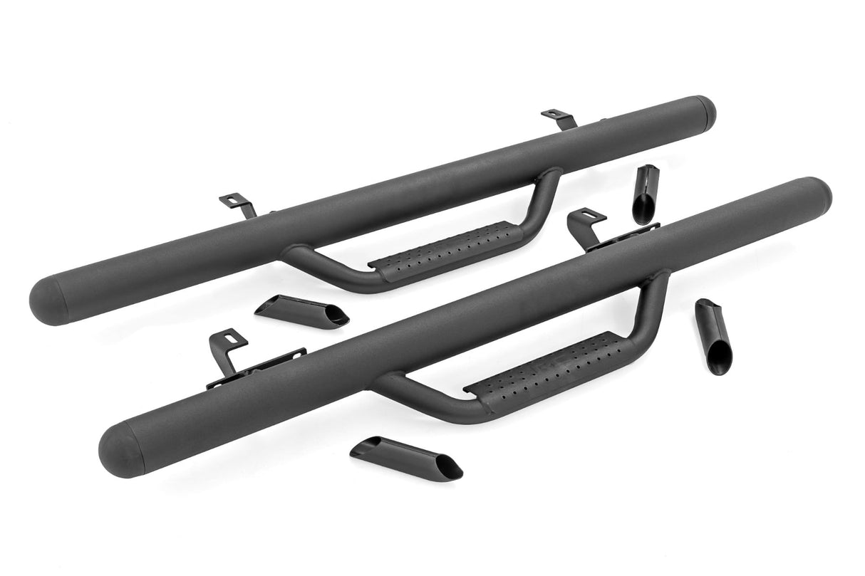 Nerf Steps Full Length 2 Door Jeep Wrangler JL 4WD (2018-2026) Rough Country