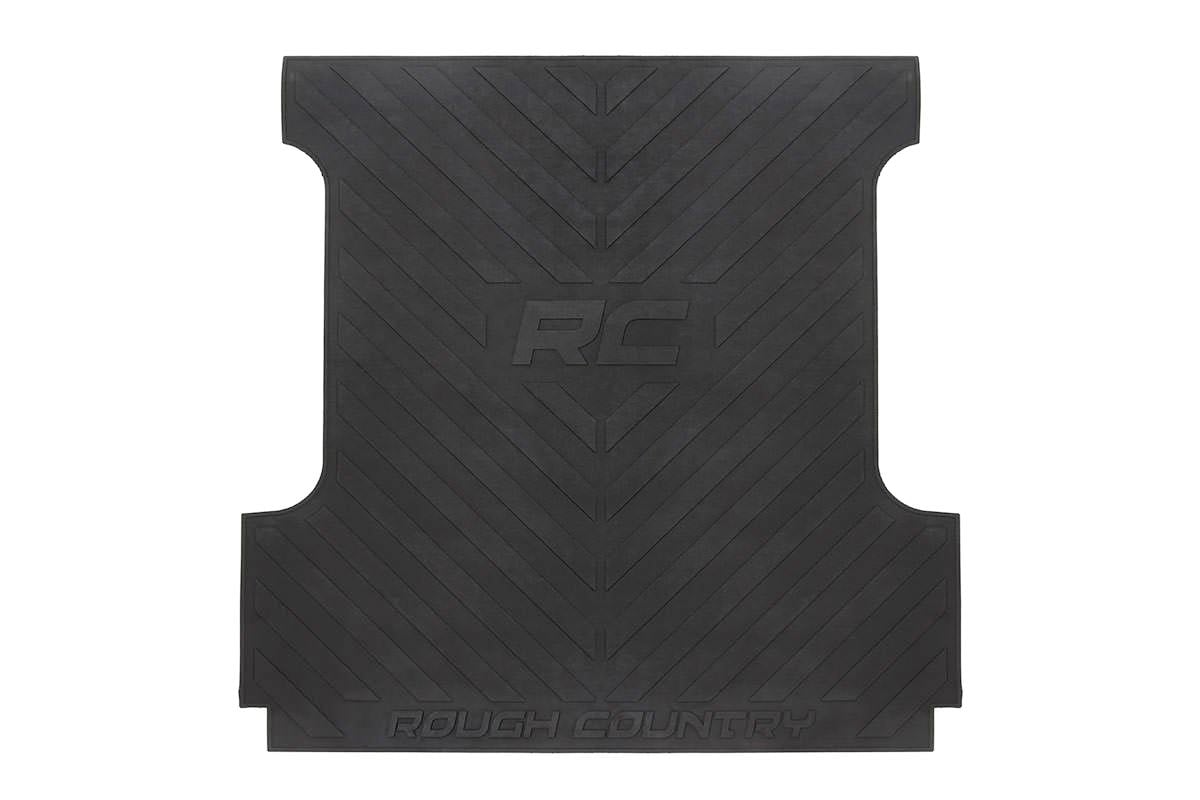 Bed Mat 6 Foot 7 Inch Bed RC Logo Chevy/GMC Sierra 1500 (19-26)/Silverado 1500 (19-26) Rough Country