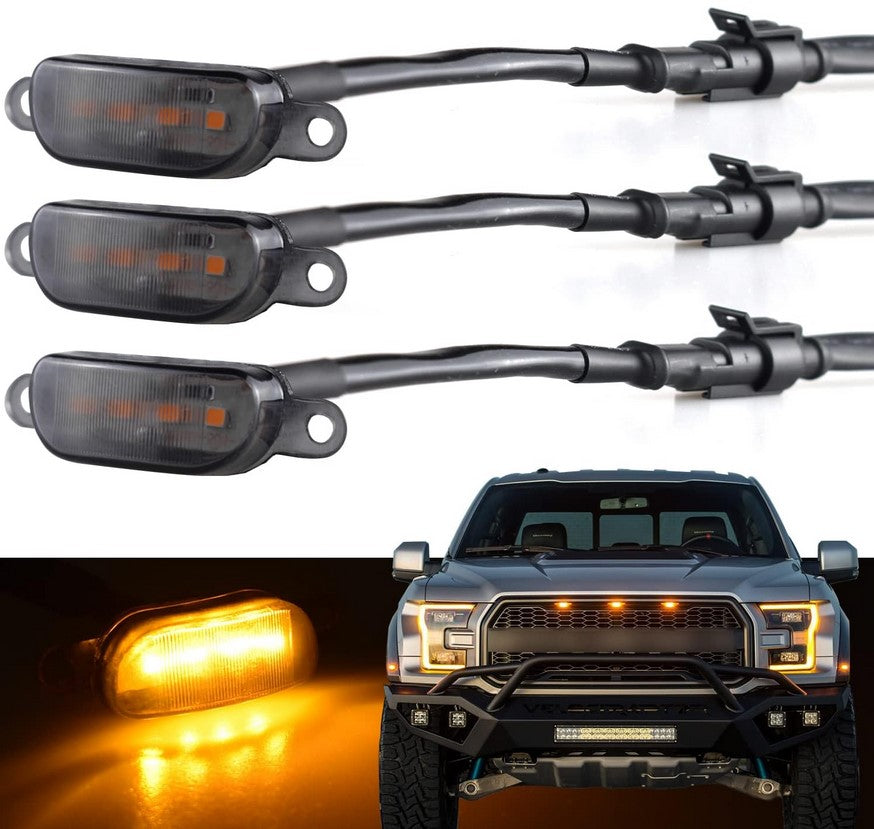 Universal Front Grille LED Light Kit with Amber LED Running Lights and Smoked Lenses 3pc Kit RECON Universal Front Grille LED Light Kit with Amber LED Running Lights and Smoked Lenses 3pc Kit Universal Front Grille LED Light Kit with Amber LED Running Lights and Smoked Lenses 3pc Kit Universal Front Grille LED Light Kit with Amber LED Running Lights and Smoked Lenses 3pc Kit Universal Front Grille LED Light Kit with Amber LED Running Lights and Smoked Lenses 3pc Kit