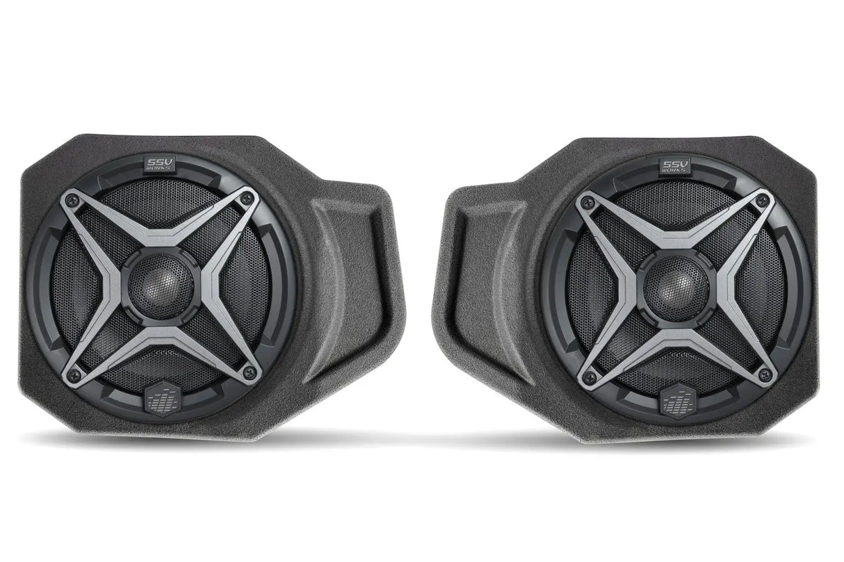 2018-2024 Polaris Ranger XP1000 6.5" Front Speaker-Pods SSV Works