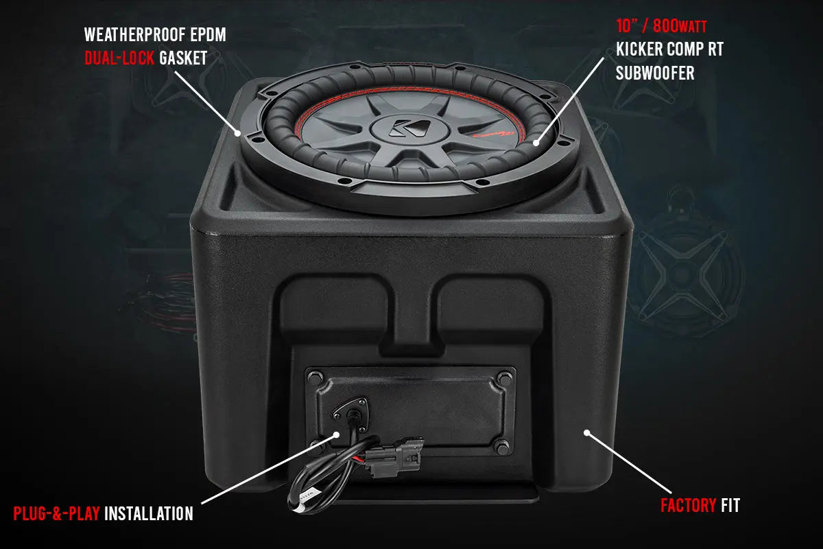 2018-2024 Polaris Ranger XP1000 5-Speaker SSV Audio System for Ride Command SSV Works