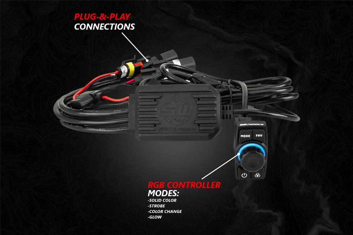 2014-2023 Polaris RZR V-Spec 3-Speaker Plug-&-Play Kit for Ride Command SSV Works