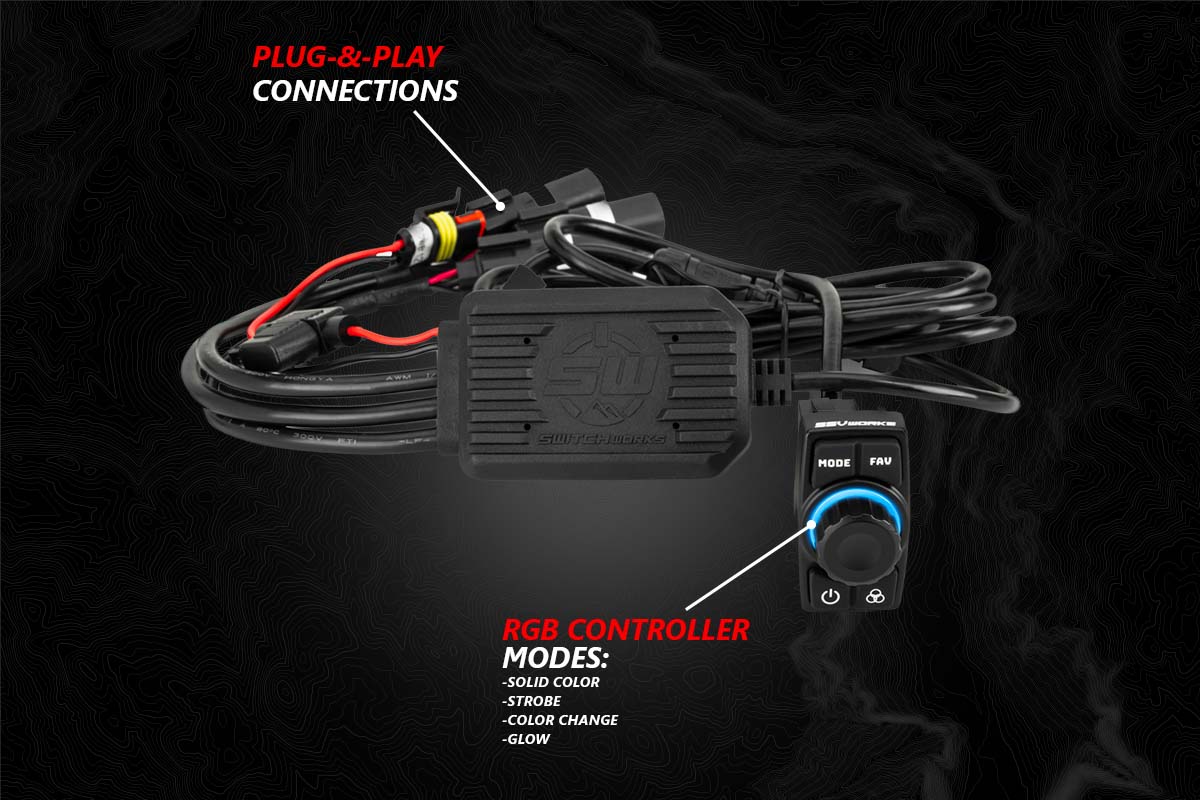 2018-2024 Polaris Ranger XP1000 V-Spec 5-Speaker Audio System for Ride Command SSV Works