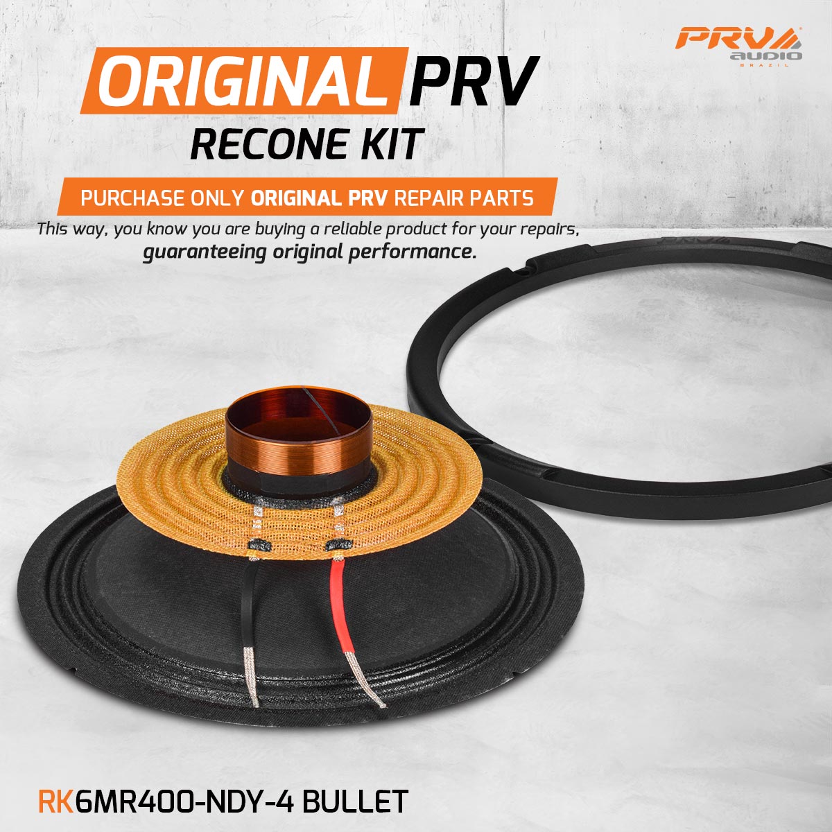 PRV RK6MR400-NDY-4 BULLET PRV Audio