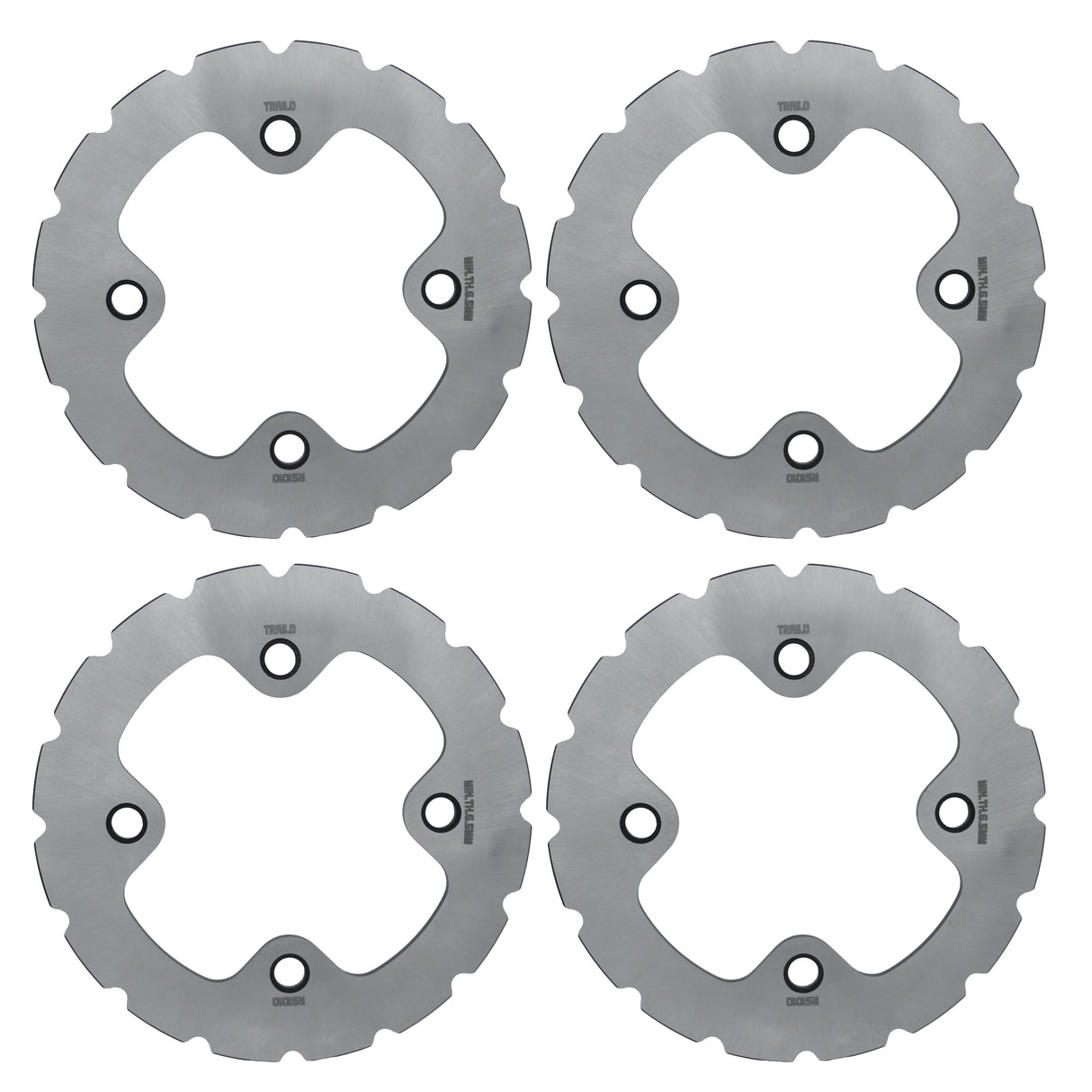 Polaris RZR XP TURBO/XP 4 TURBO/PRO XP/PRO XP 4/Turbo S 2016-2026 Ridge Rider Rotor and Pad Kit Traild