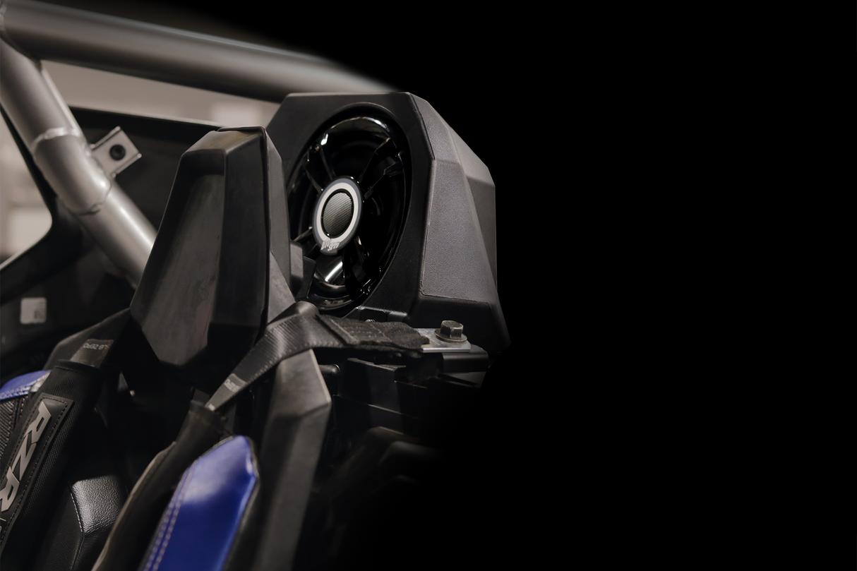 '20-'26 RZR® Pro Series 6.5" Rear Seat Speaker Pods V3 - Unloaded | UTVS-PRO-RP65 UTV Stereo