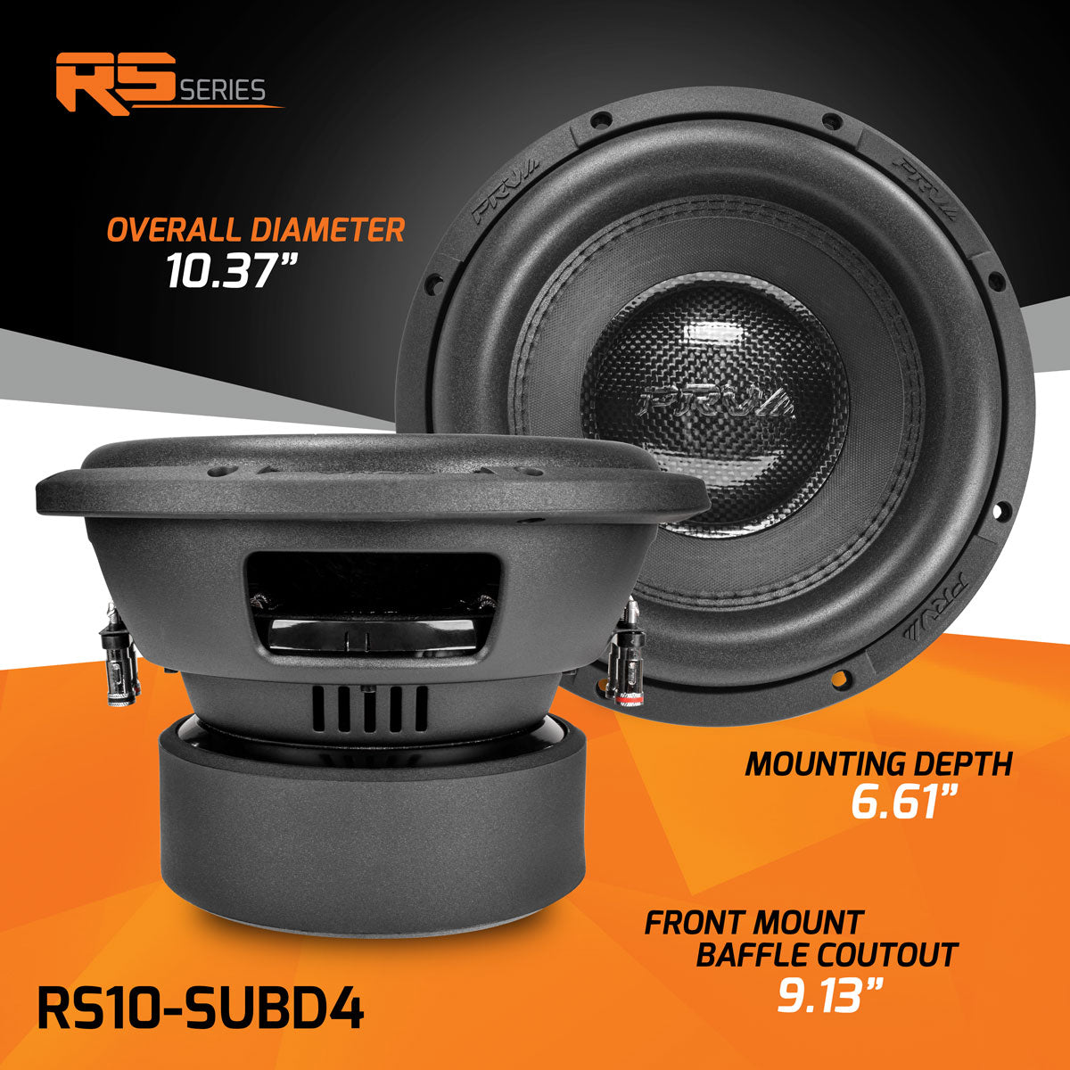 PRV Dual RS10 Bass Bundle PRV Audio