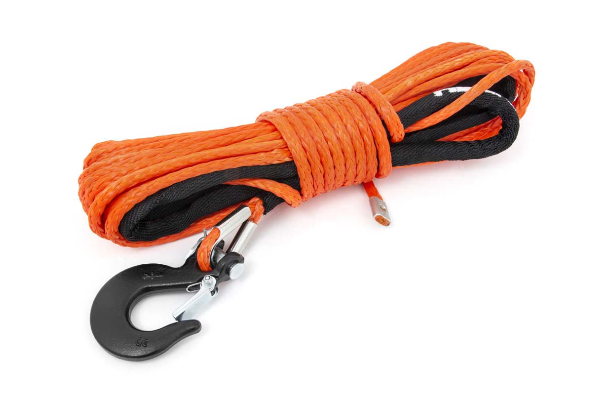 Synthetic Rope 1/4 Inch 50 Ft Orange Rough Country