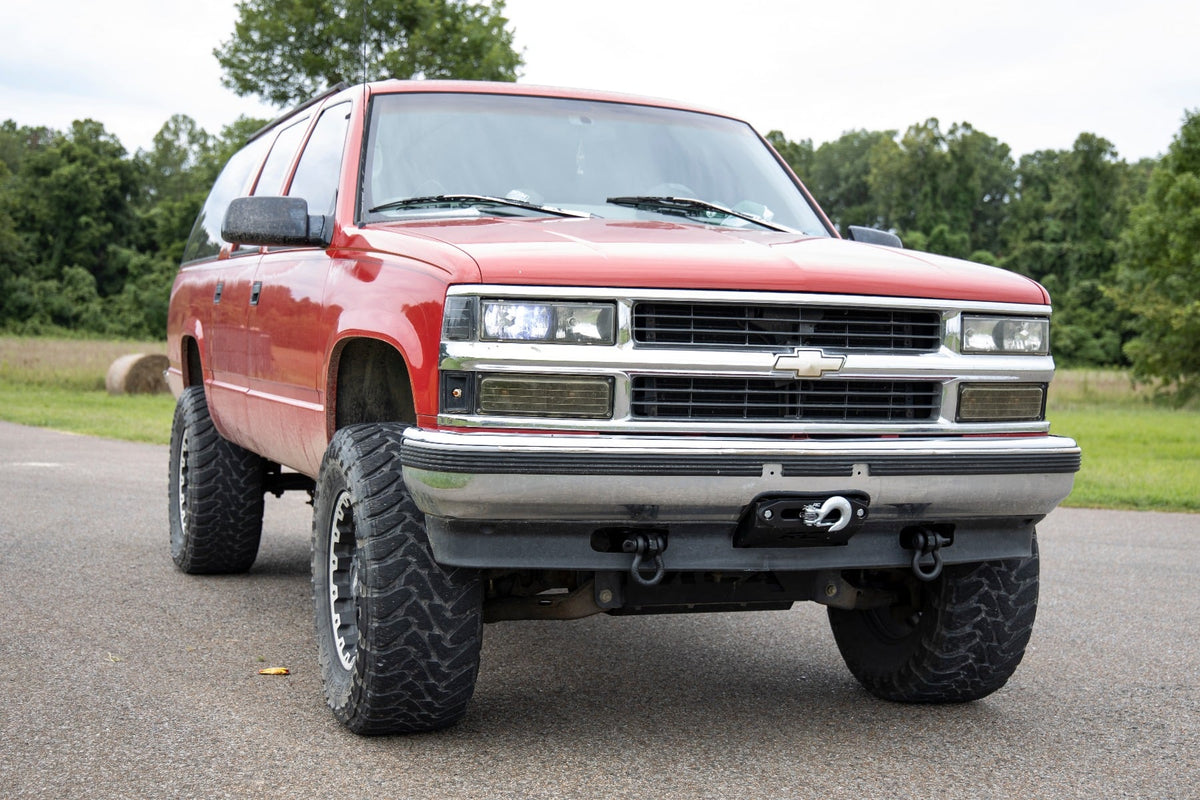 Tow Hook to Shackle Bracket D-Ring Combo Silverado/Sierra 1500 Truck & SUV (88-99) Rough Country
