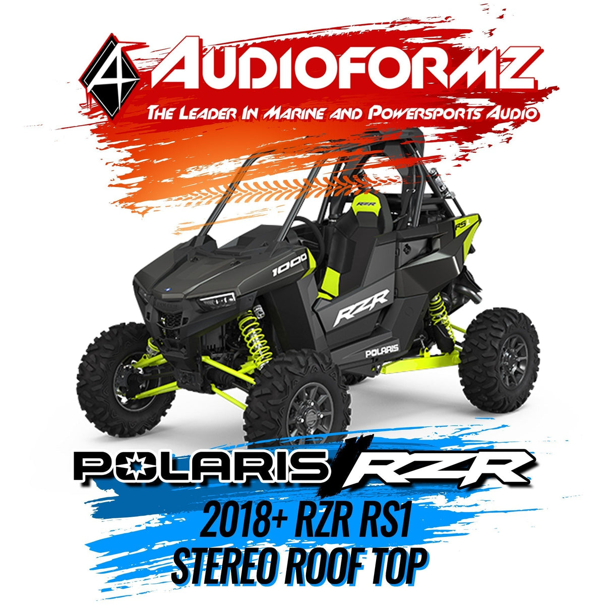 2018+ Polaris RZR RS1 Stereo Tops (1-Seat) Polaris
