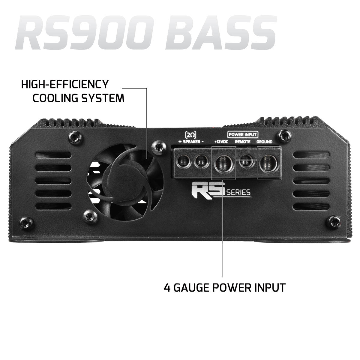PRV Audio RS900 BASS 2 Ohm Monoblock Subwoofer Amplifier