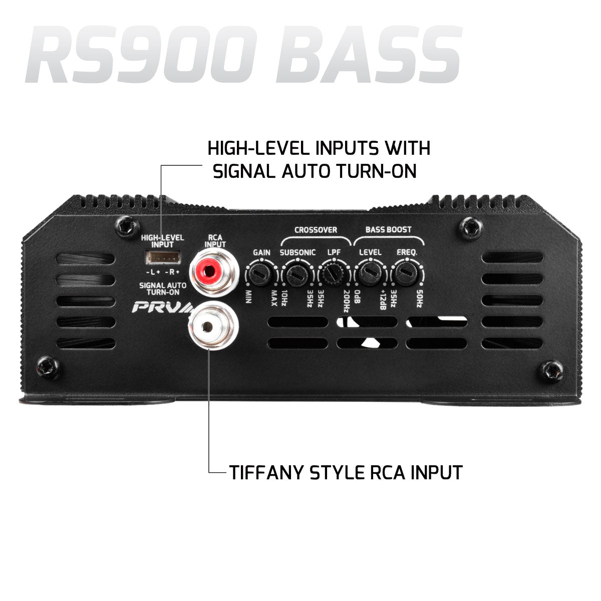 PRV Audio RS900 BASS 2 Ohm Monoblock Subwoofer Amplifier