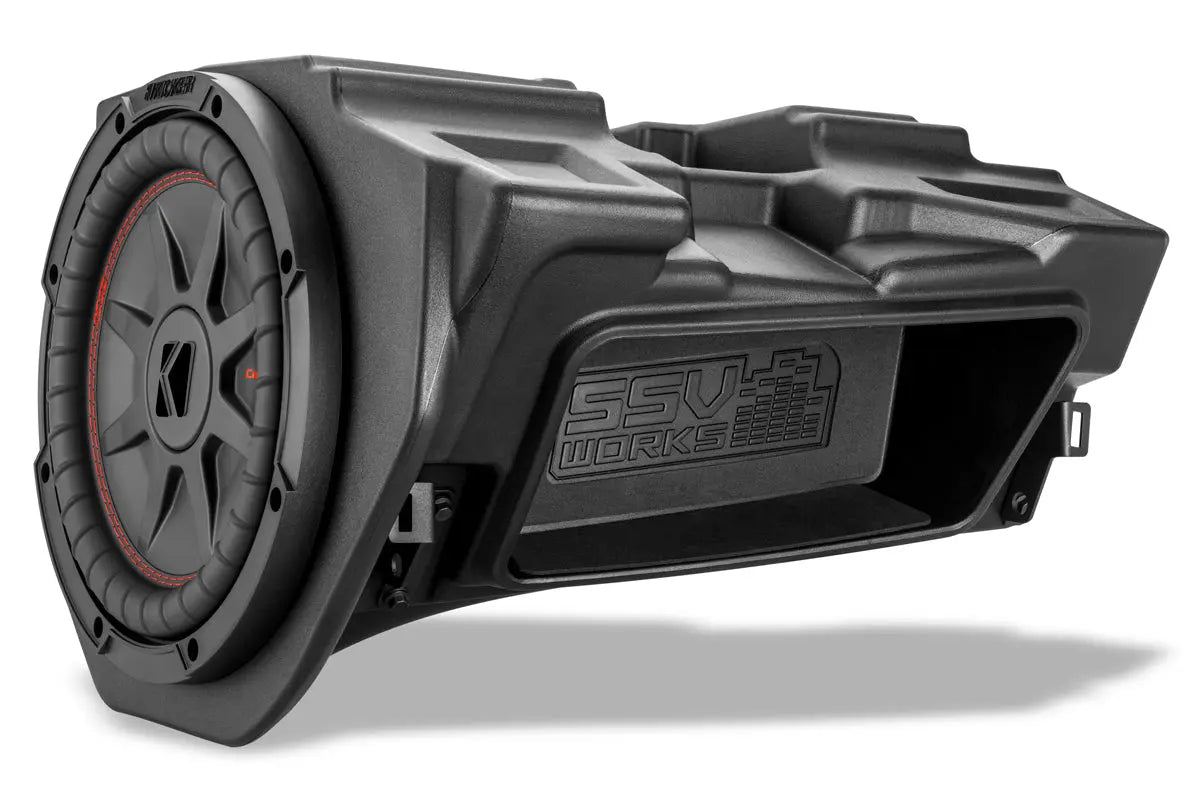 2014-2023 Polaris RZR Glove-Box 10" Subwoofer Enclosure SSV Works