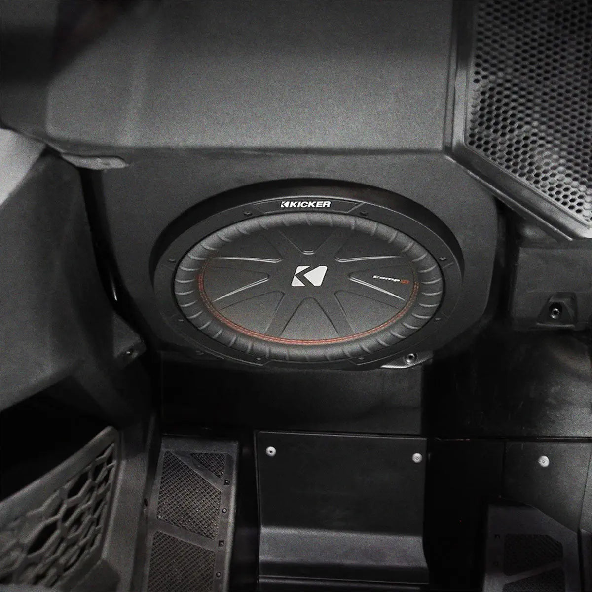2020-2024 Polaris RZR Pro R / Turbo R / Pro XP Under-Dash 10" Sealed Subwoofer-Enclosure (Unloaded) SSV Works
