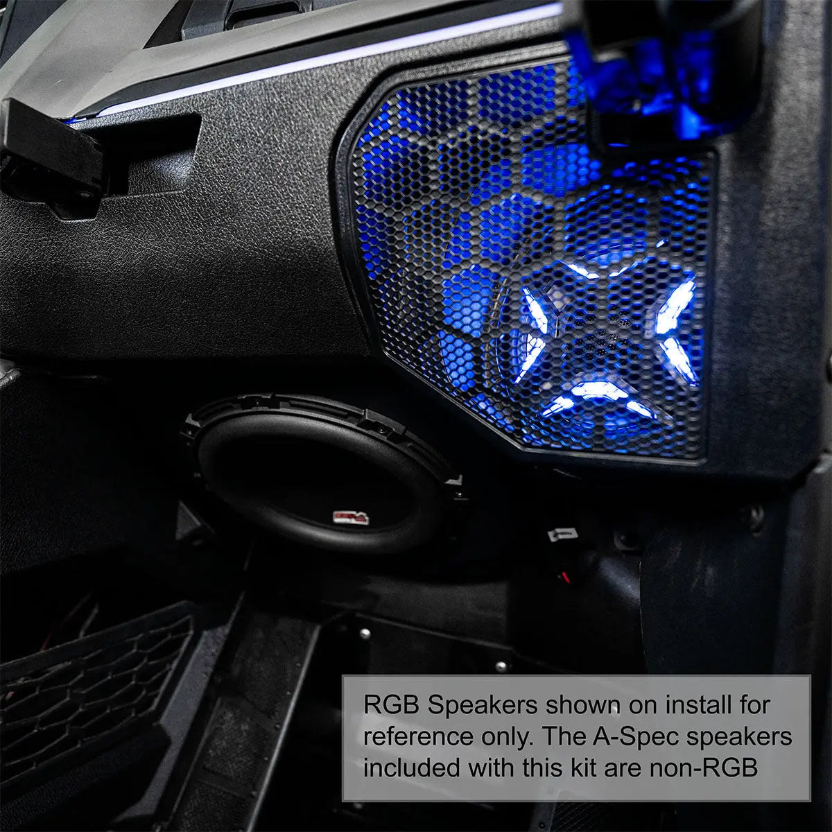 2020-2024 Polaris® RZR PRO Series Phase-2 A-Spec 4-Speaker 200watt System w/MRB4 SSV Works