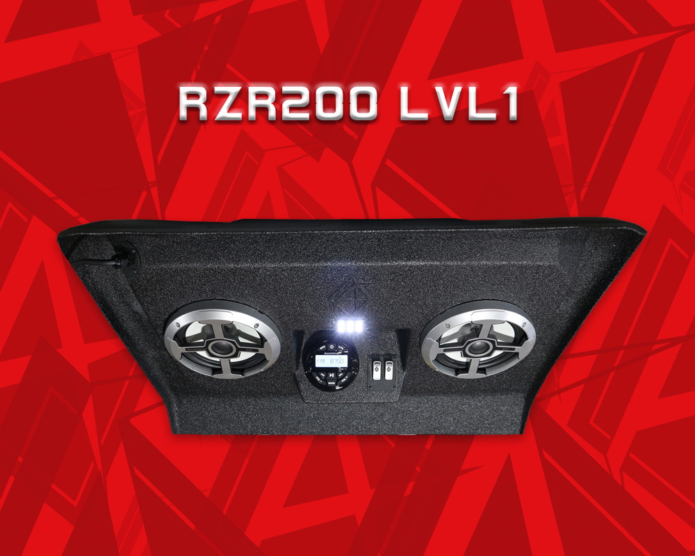 2022+ Polaris RZR 200 Stereo Tops (2-Seat) Polaris