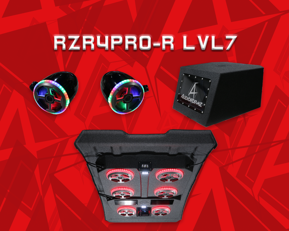 2022+ Polaris RZR Pro R 4 Stereo Tops (4-Seat)