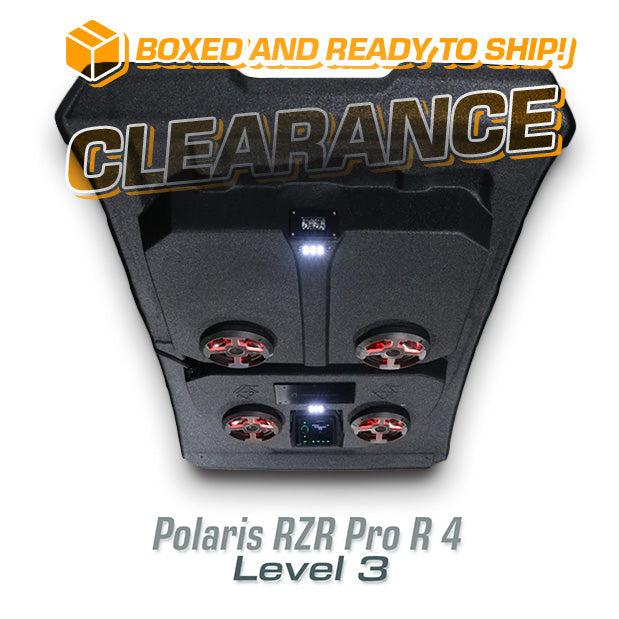 2022+ Polaris RZR Pro R 4 LEVEL 3 Stereo Top (4-Seat) Polaris