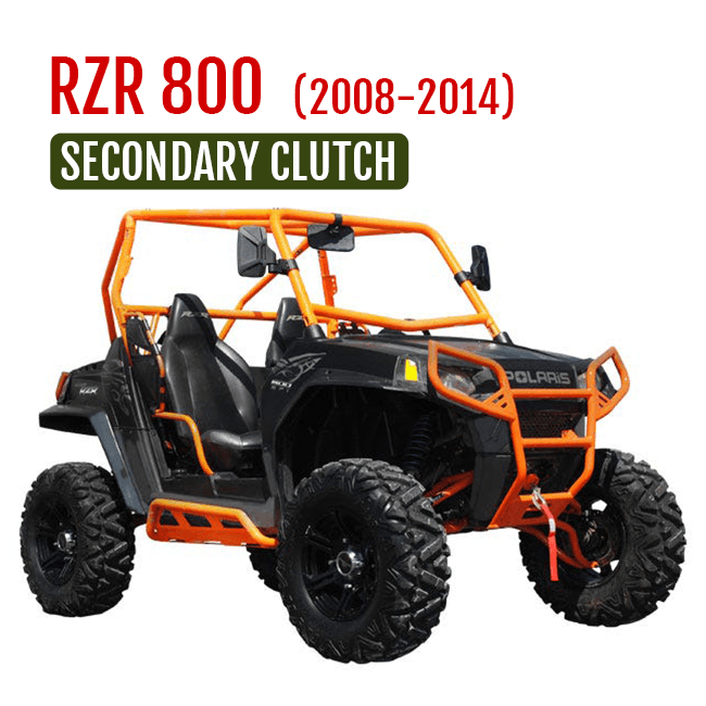 RZR 800 & S (2008-2014) Secondary Clutch Tied Type (10-14 Upgrade) Harvey's ATV Parts