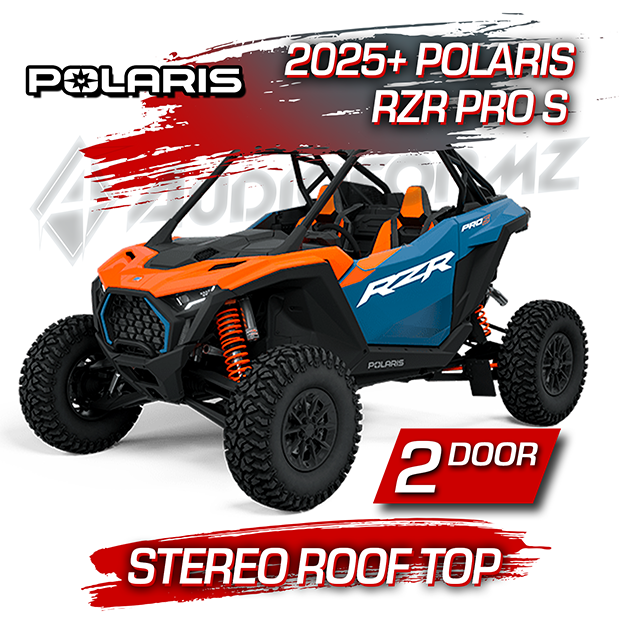 2025+ Polaris RZR Pro S Stereo Tops (2-Seat) Polaris