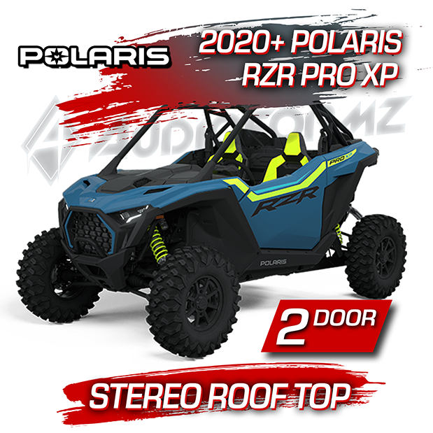 2020+ Polaris RZR Pro XP Stereo Tops (2-Seat) Polaris