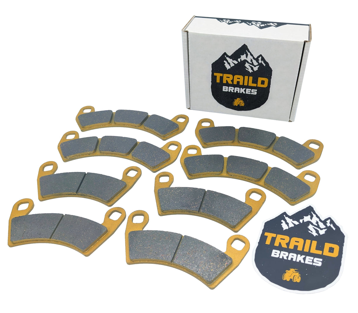 Polaris RZR XP TURBO/XP 4 TURBO/PRO XP/PRO XP 4/Turbo S 2016-2026 Ridge Rider Rotor and Pad Kit Traild