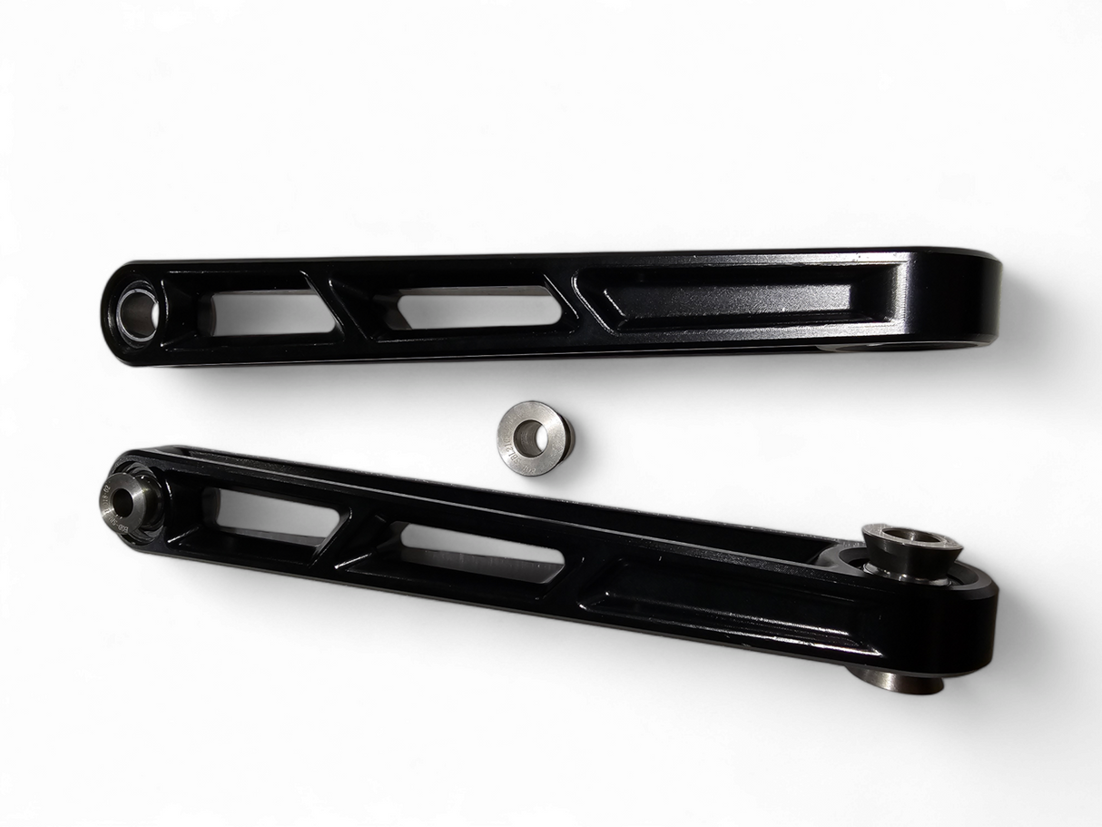 2022 to Current Polaris RZR Turbo R, Pro R Front Sway bar Link in Black Finish www.elektricoffroad.com