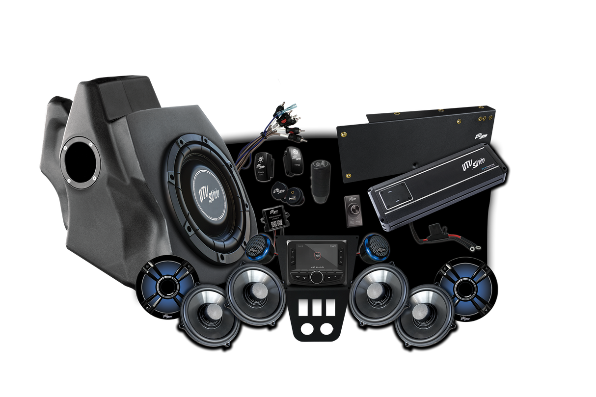 '20-'24 RZR® Pro Series Signature Stage 6 Stereo Kit | UTVS-PRO-S6-S UTV Stereo