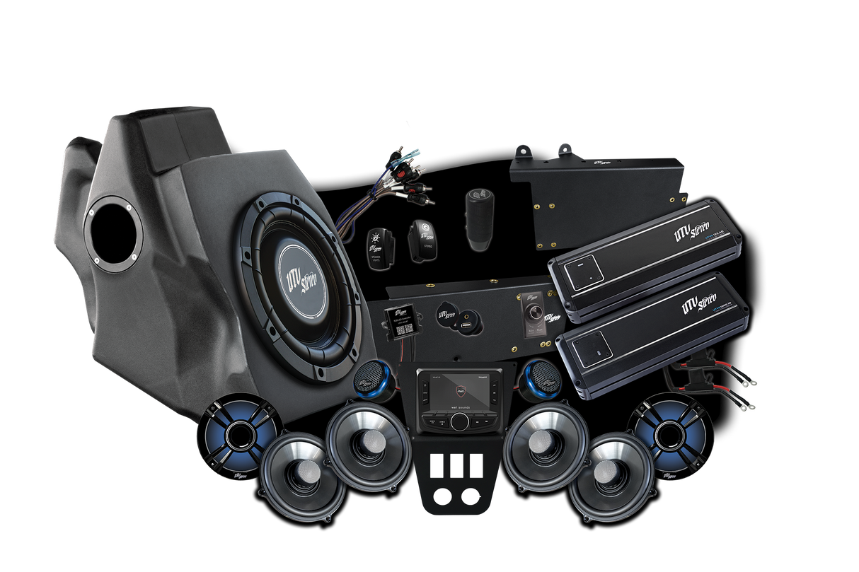'20-'24 RZR® Pro Series Signature Stage 7 Stereo Kit | UTVS-PRO-S7-S UTV Stereo
