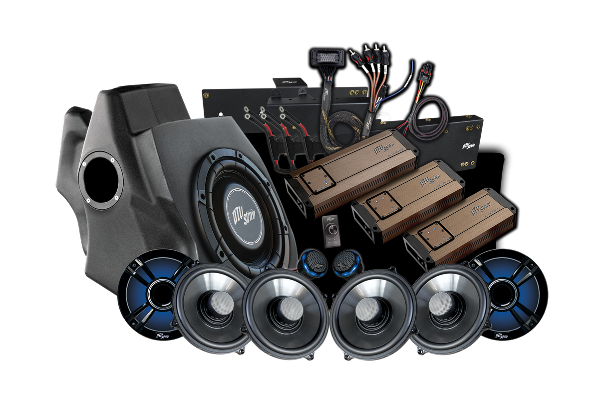 '20-'24 RZR® Pro Series Ride Command® Stage 8 Stereo Kit | UTVS-PRO-S8-RC UTV Stereo