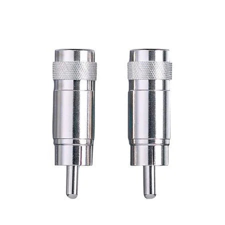 Shielded Phono Plugs, Pack of 2 TekShack