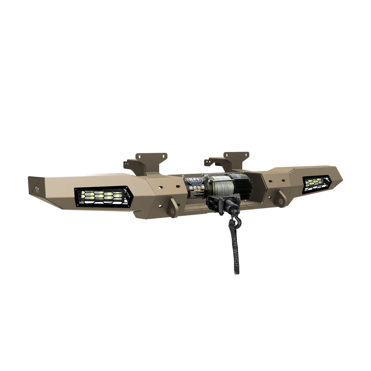 Polaris Ranger Rear Winch Bumper - ELITE EDITION