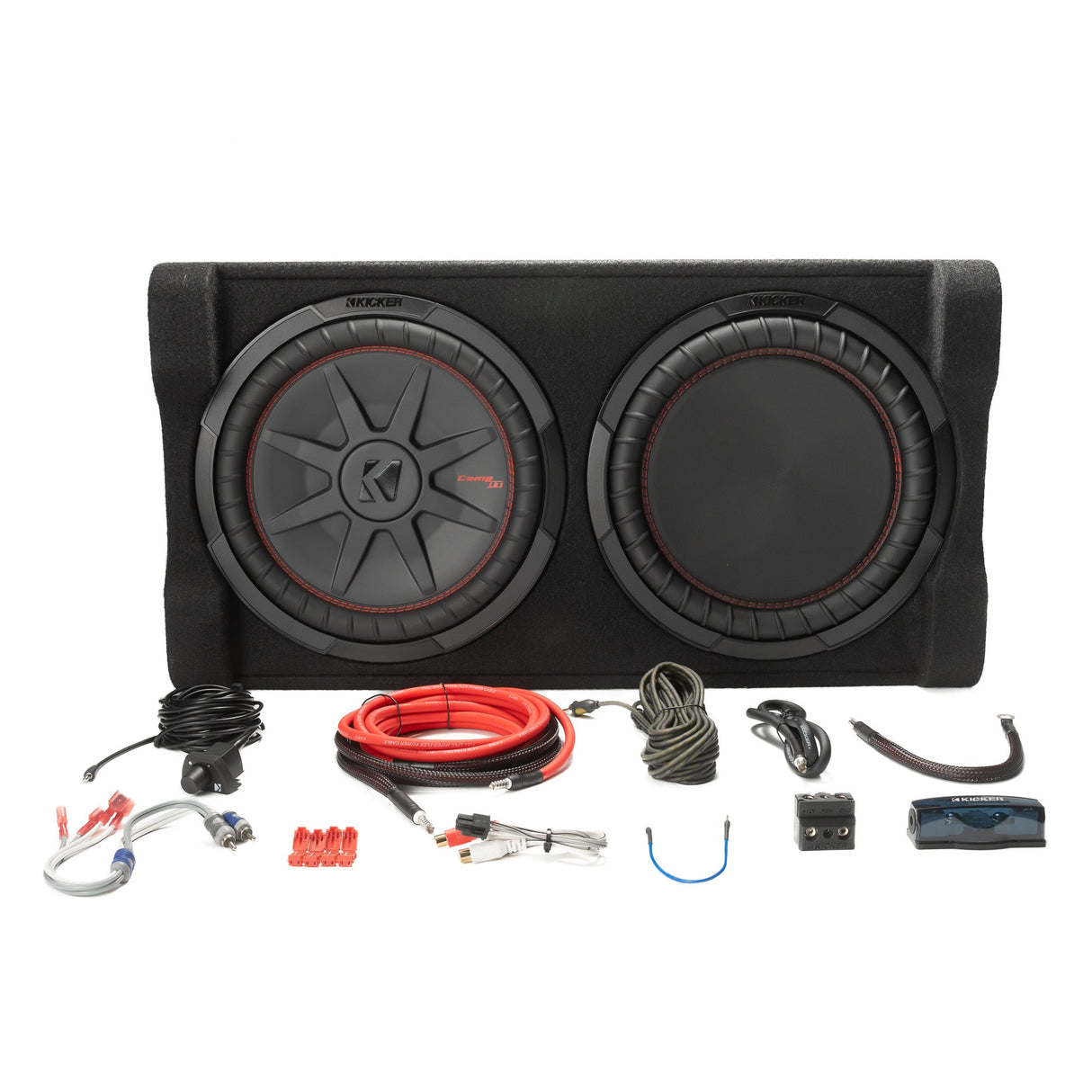 Kicker Plug and Play Powered Down-Firing 12" Enclosure Upgrade | '21- Current Ford Bronco
