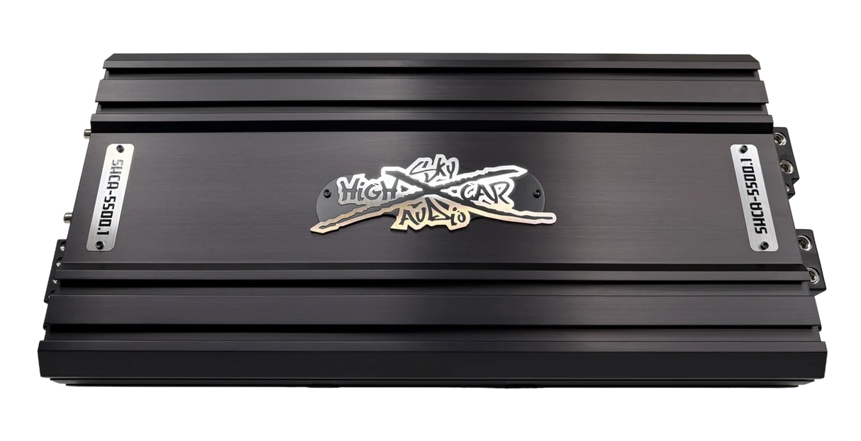 Sky High Car Audio SHCA5500.1 Monoblock Amplifier | Made in Korea Sky High Car Audio