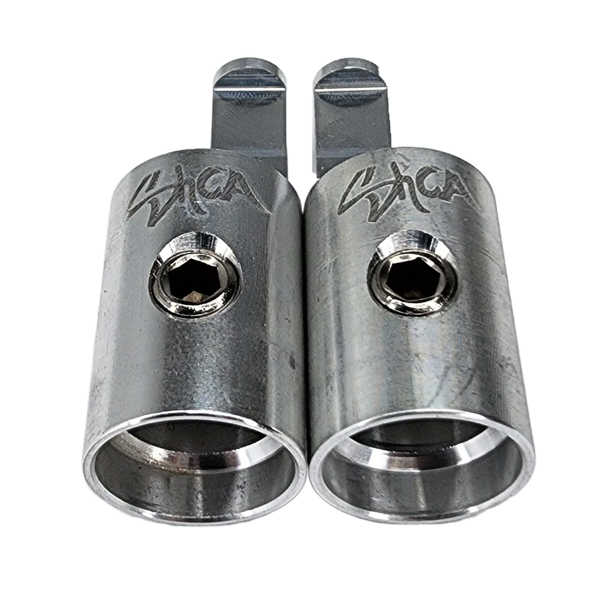 Sky High Car Audio 1/0 to 4 Gauge Amp Input Reducers (Pair)