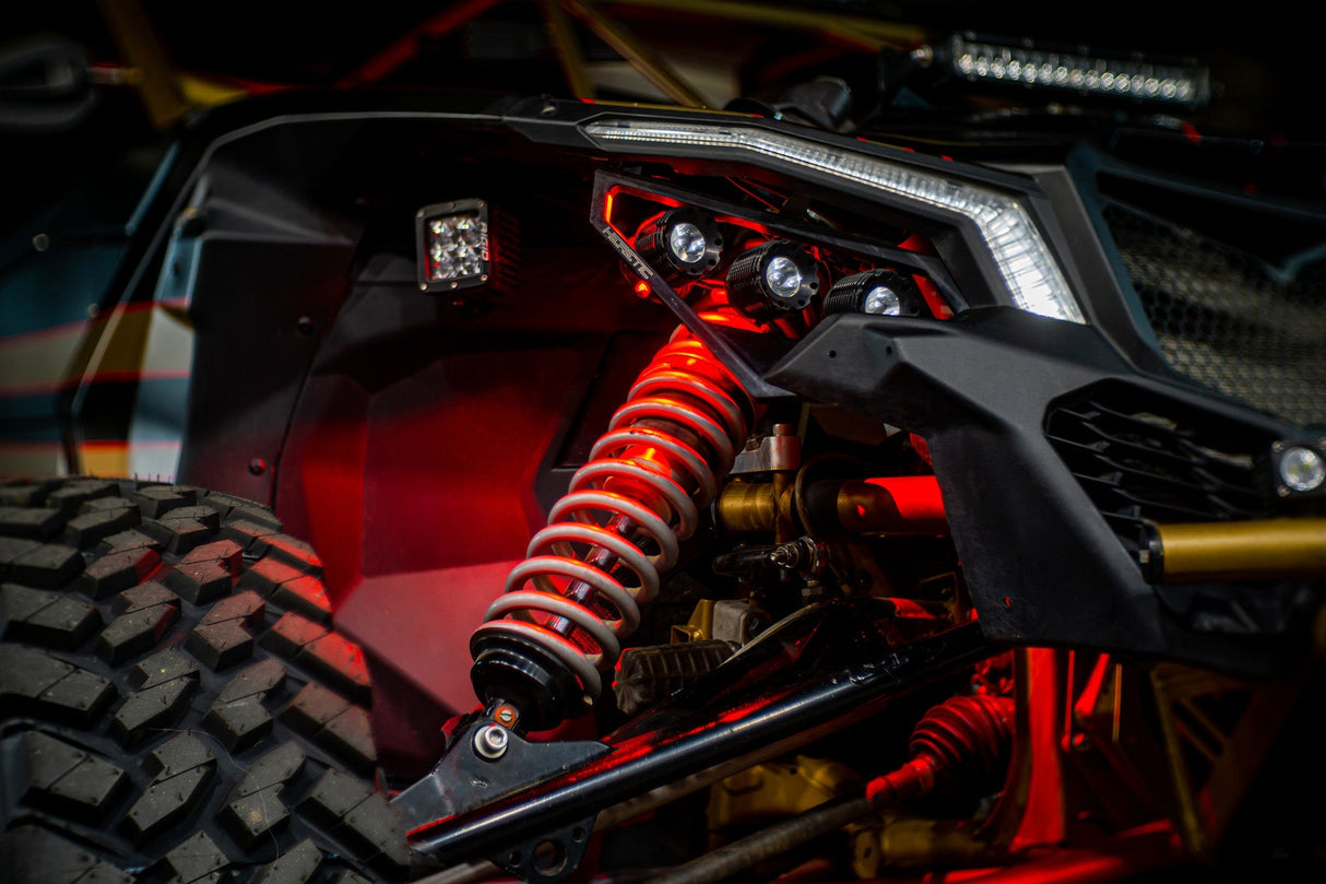 RGBW Rock Light Kit - 8pcs | UTVS-RLKIT8 UTV Stereo