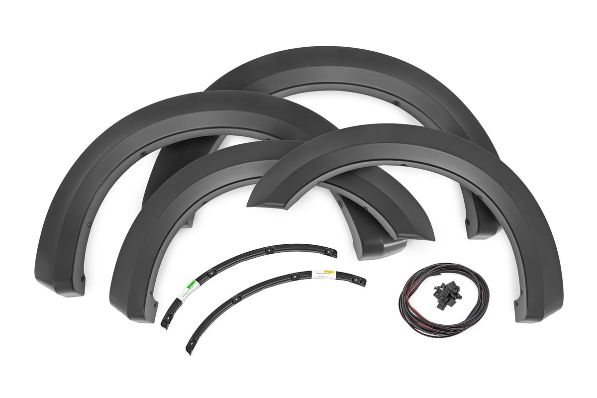 Fender Flares Sport G1 Absolute Black Ford F-250/F-350 Super Duty (17-22) Rough Country