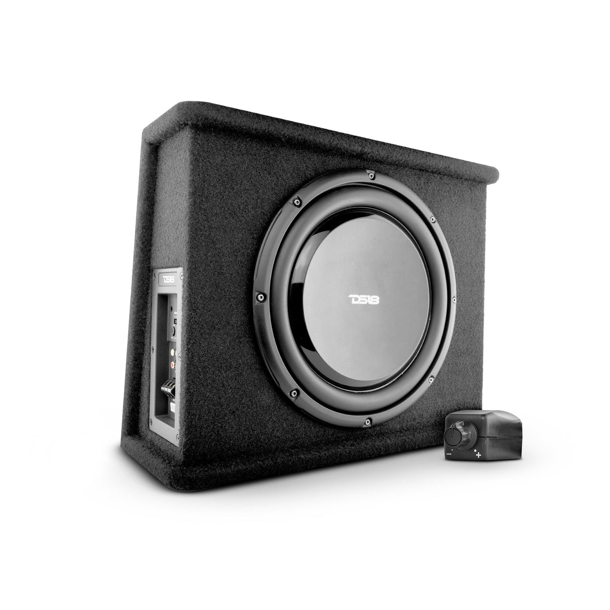12" Loaded Amplified Shallow Subwoofer Enclosure 350 Watts Rms DS18