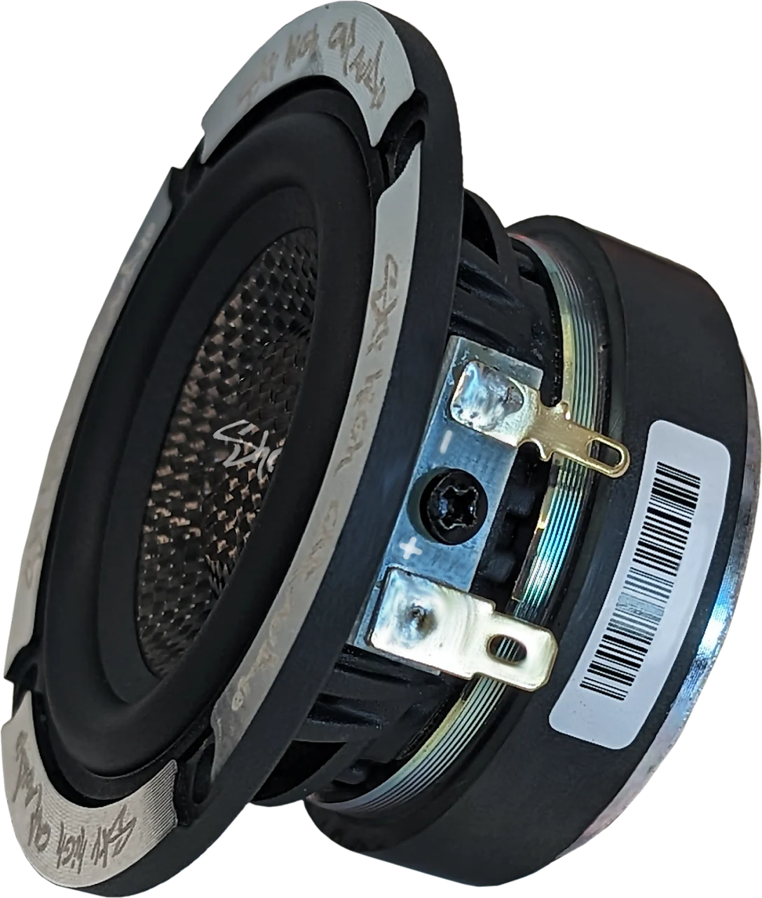 Sky High Car Audio SH-35FE | 3.5" Midrange Speaker w/ Carbon Fiber Cone (Pair)