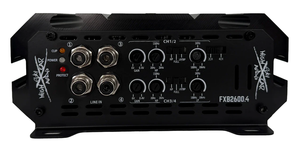 Sky High Car Audio FXB 2600.4 | 4-Channel Amplifier