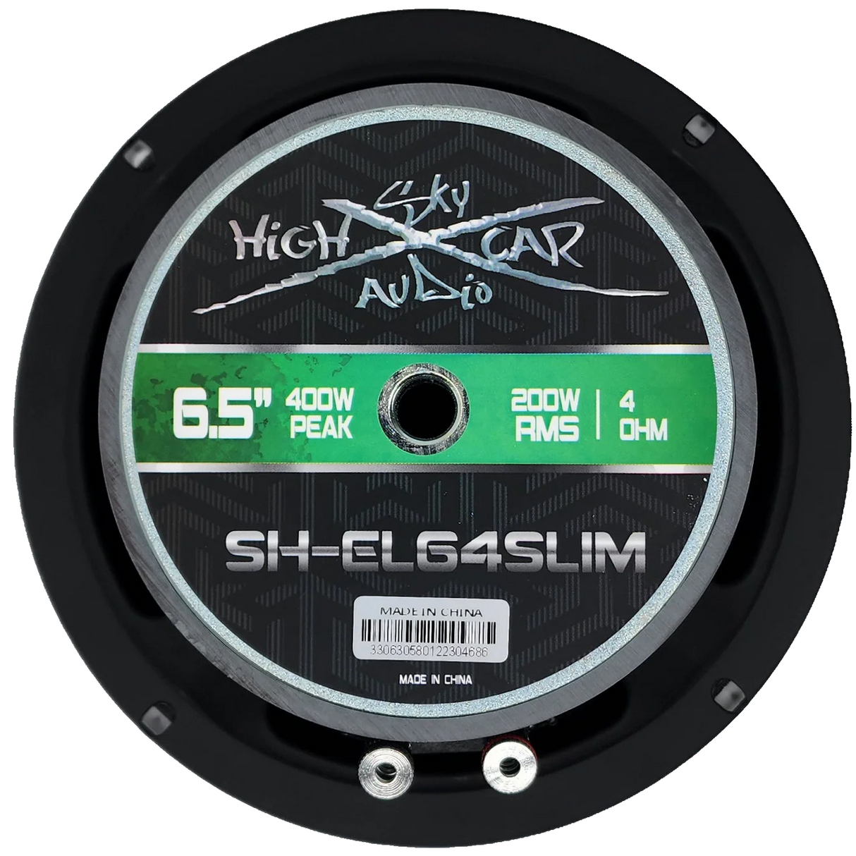 Sky High Car Audio SH-EL64 Slim 6.5" 200W RMS Midrange Speaker (Single) Sky High Car Audio