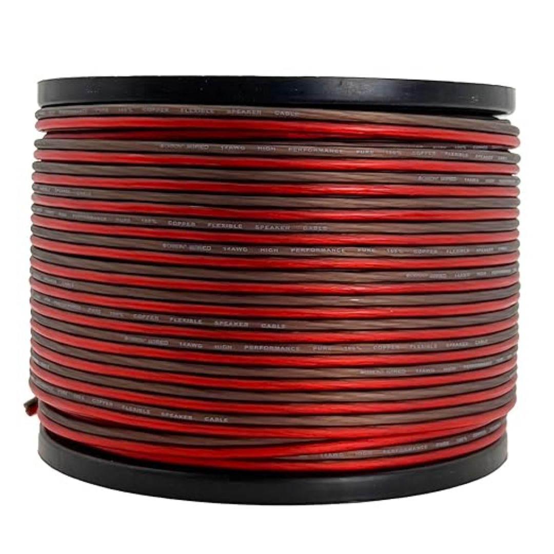 Orion XS14300 14 Gauge OFC Speaker Wire – 300 Ft Speaker Cable for Car Audio, Home Theater & Pro Audio Systems