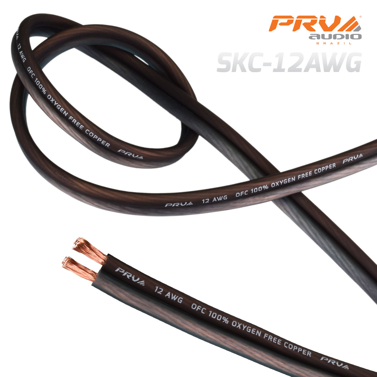 PRV Audio SKC-12AWG Speaker Wire 100ft Roll Oxygen-Free Copper