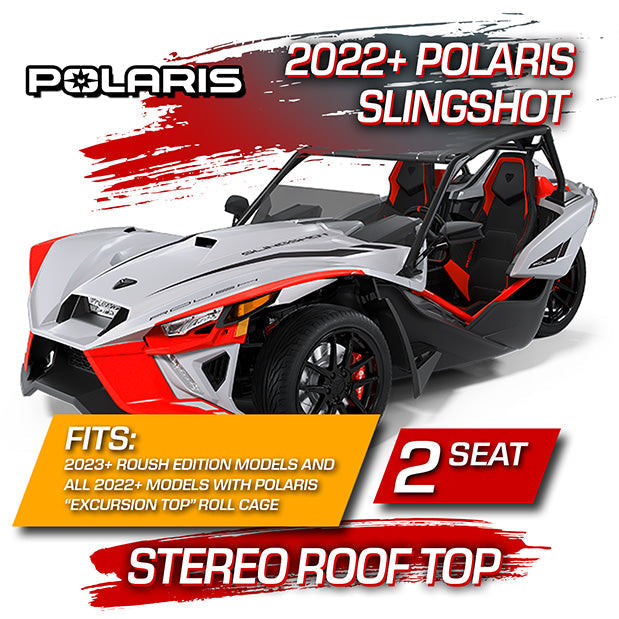 2022+ Polaris Slingshot Stereo Tops Polaris
