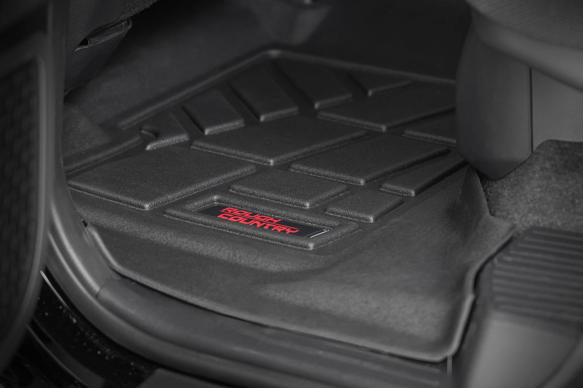 Sure-Fit Floor Mats Front & Rear Toyota 4Runner 2WD/4WD (2025-2026) Rough Country