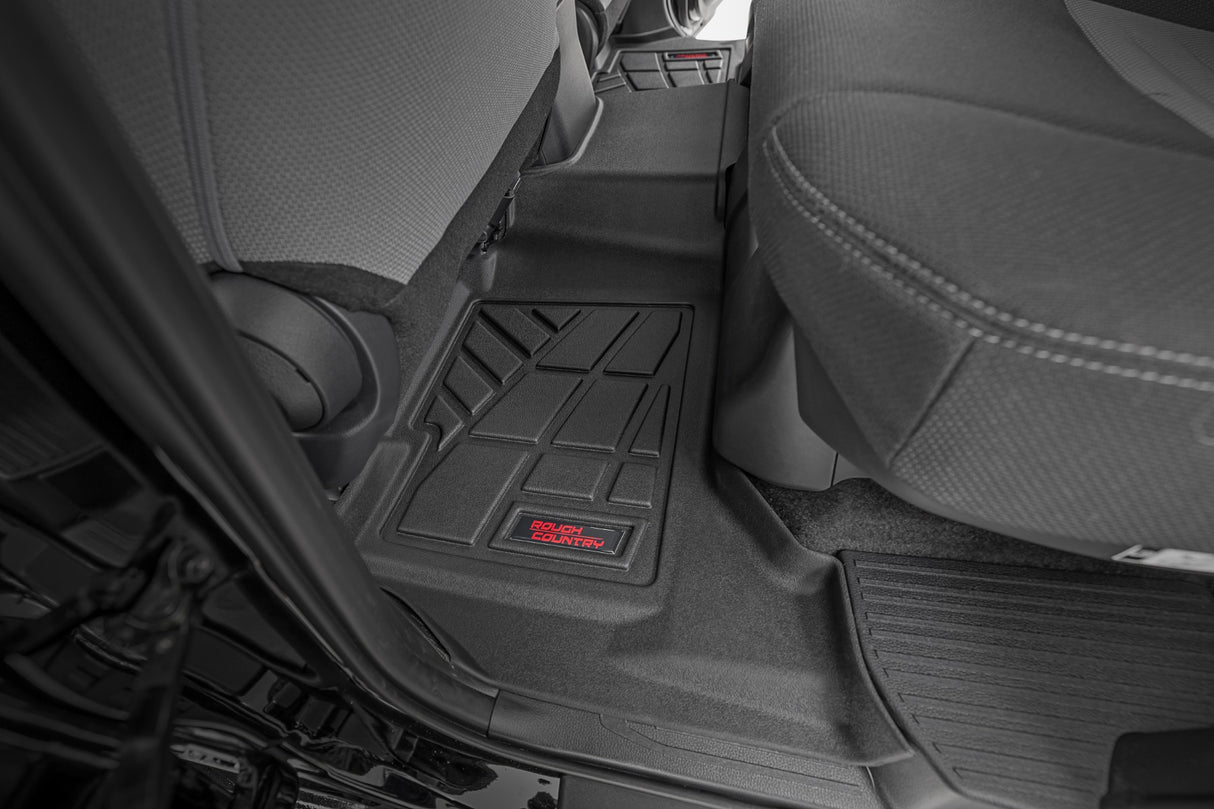 Sure-Fit Floor Mats Front & Rear & Cargo Mat Toyota 4Runner (25-26) Rough Country