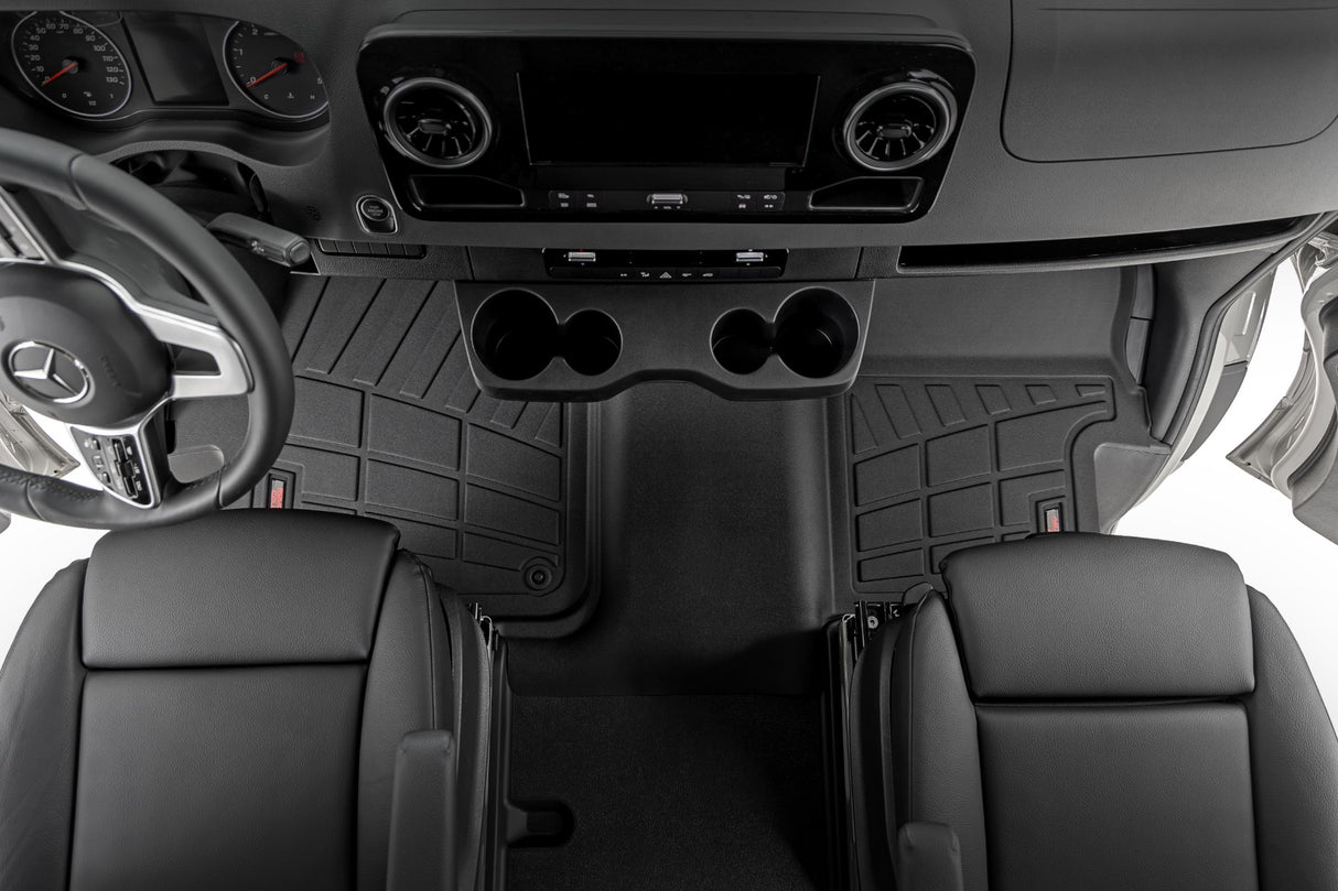 Sure-Fit Floor Mats Front Mercedes-Benz Sprinter 3500/Sprinter 3500XD (19-25) Rough Country