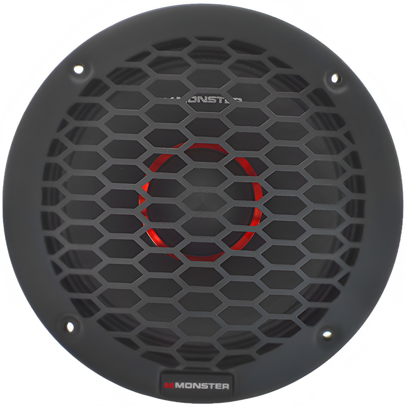 Monster SMA651 6.5″ 500W RMS Midrange Speaker 8-Ohm (Single) Monster Audio