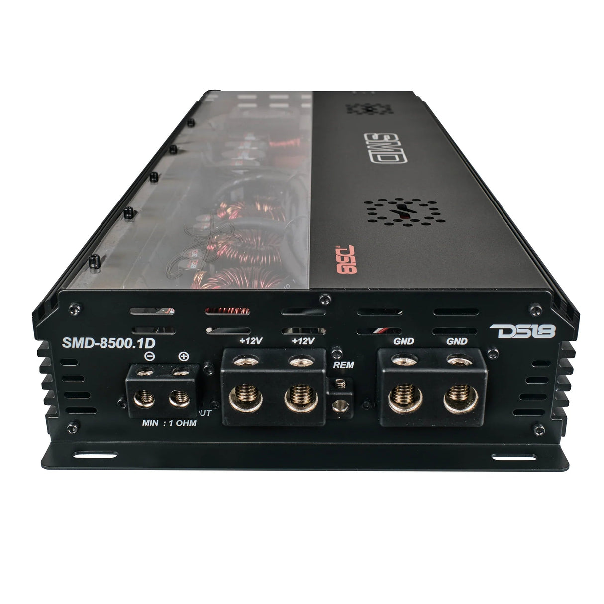 DS18 SMD-8500.1D 8500W RMS Class D Monoblock Amplifier Made In Korea